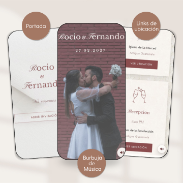 Modelo Elegance para bodas